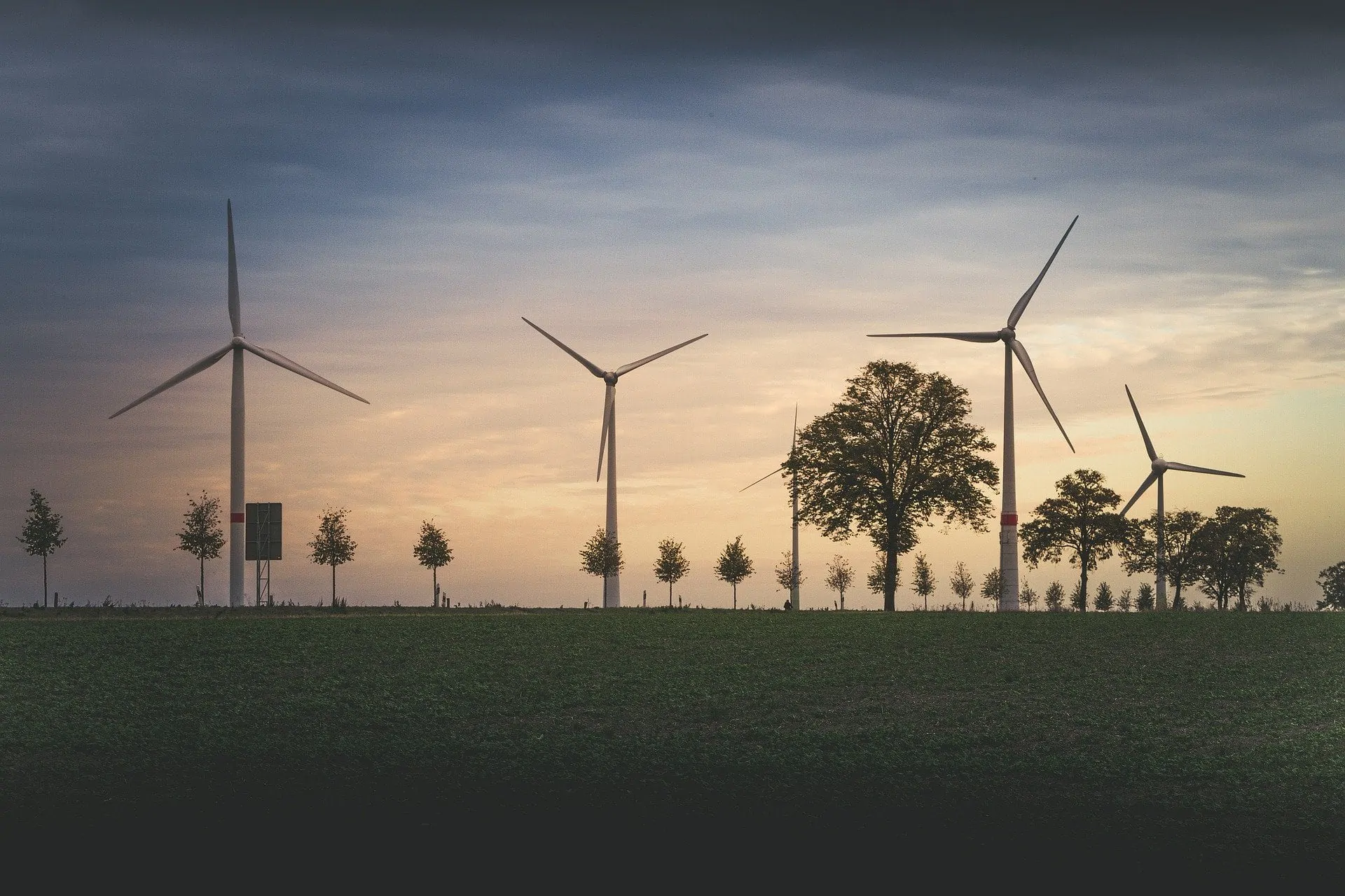 Wind power plant, a renewable energy solution associated with Powerstar.