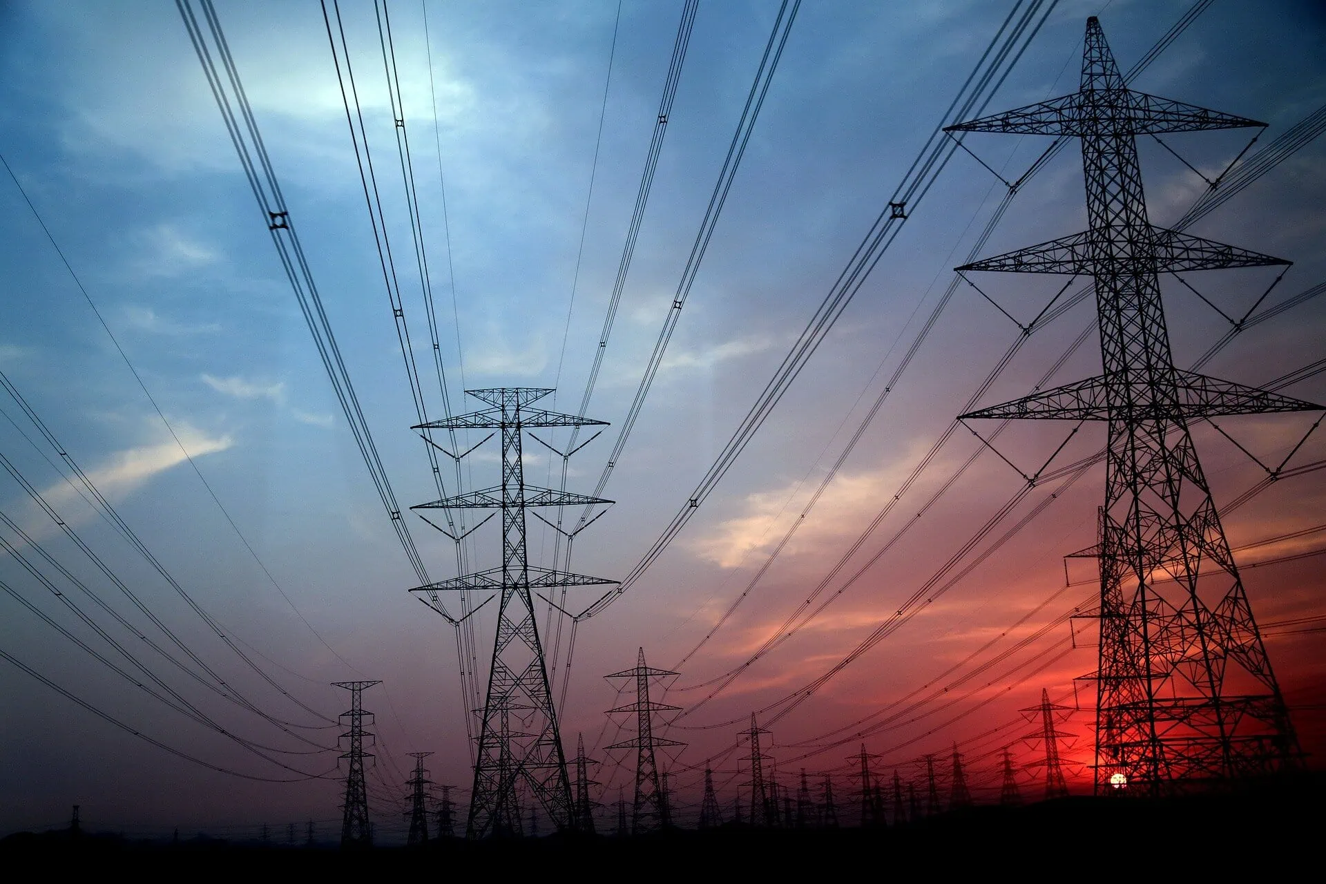 The grid power system.