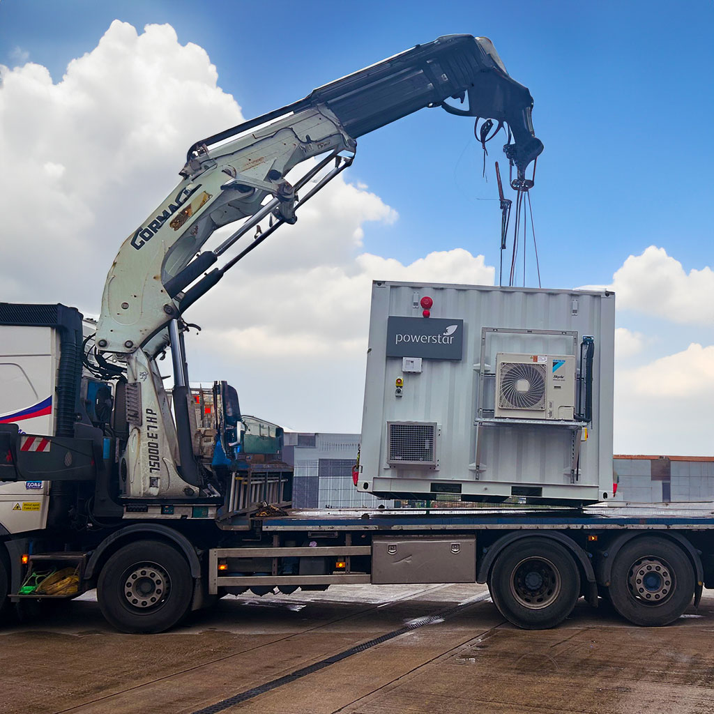 Delivery of Powerstar equipment