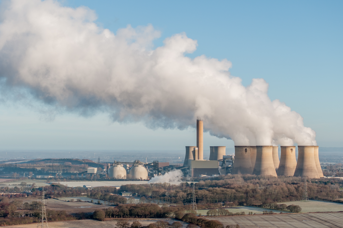 Carbon emissions power