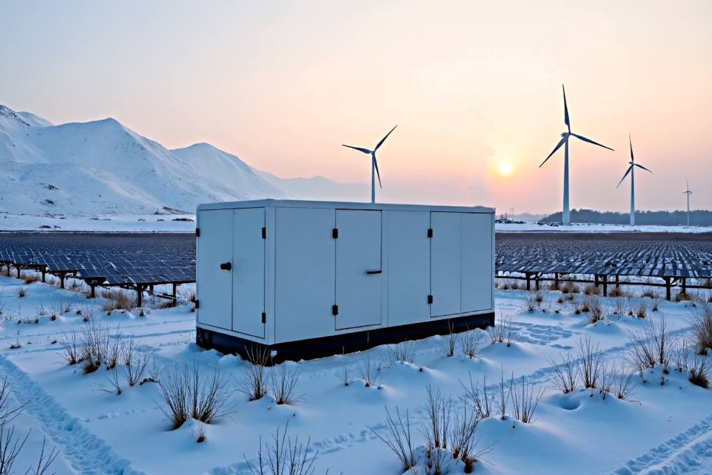 battery energy storage winter resilience